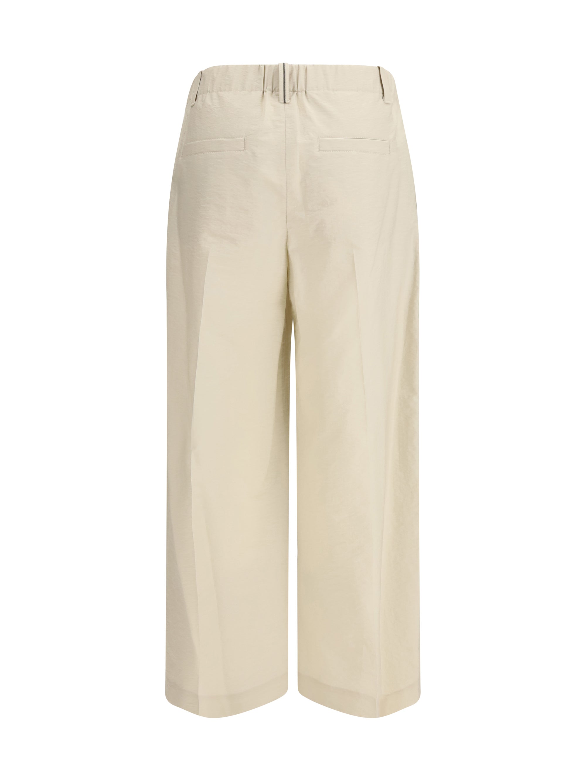 cotton-blend pants