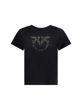 PINKO M embroidered logo t-shirt 