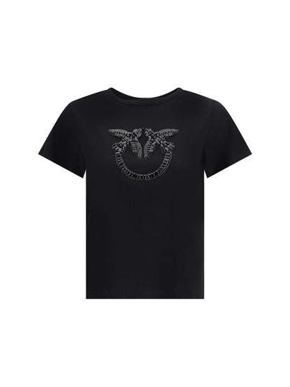 PINKO M embroidered logo t-shirt 