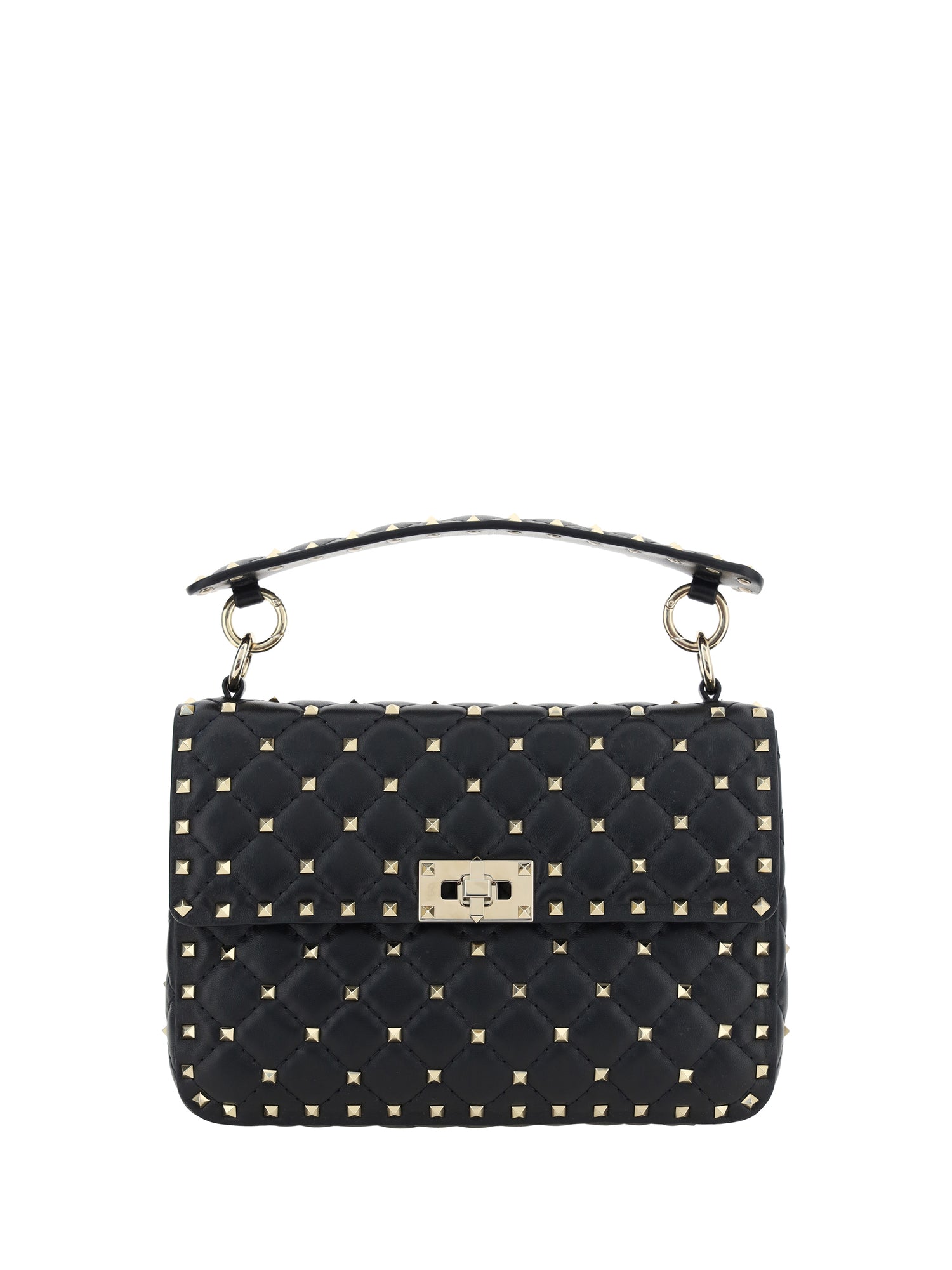Valentino Garavani Rockstud Spike Leather Shoulder Bag
