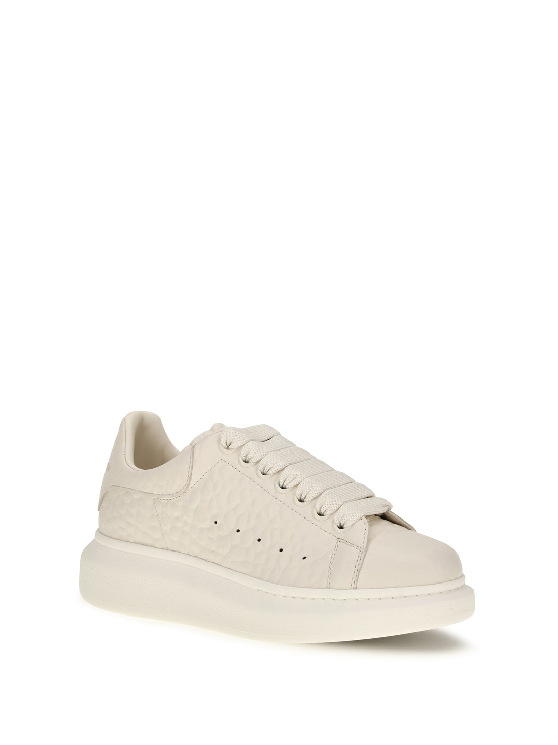 ALEXANDER MCQUEEN 36 oversized pebbled leather sneakers