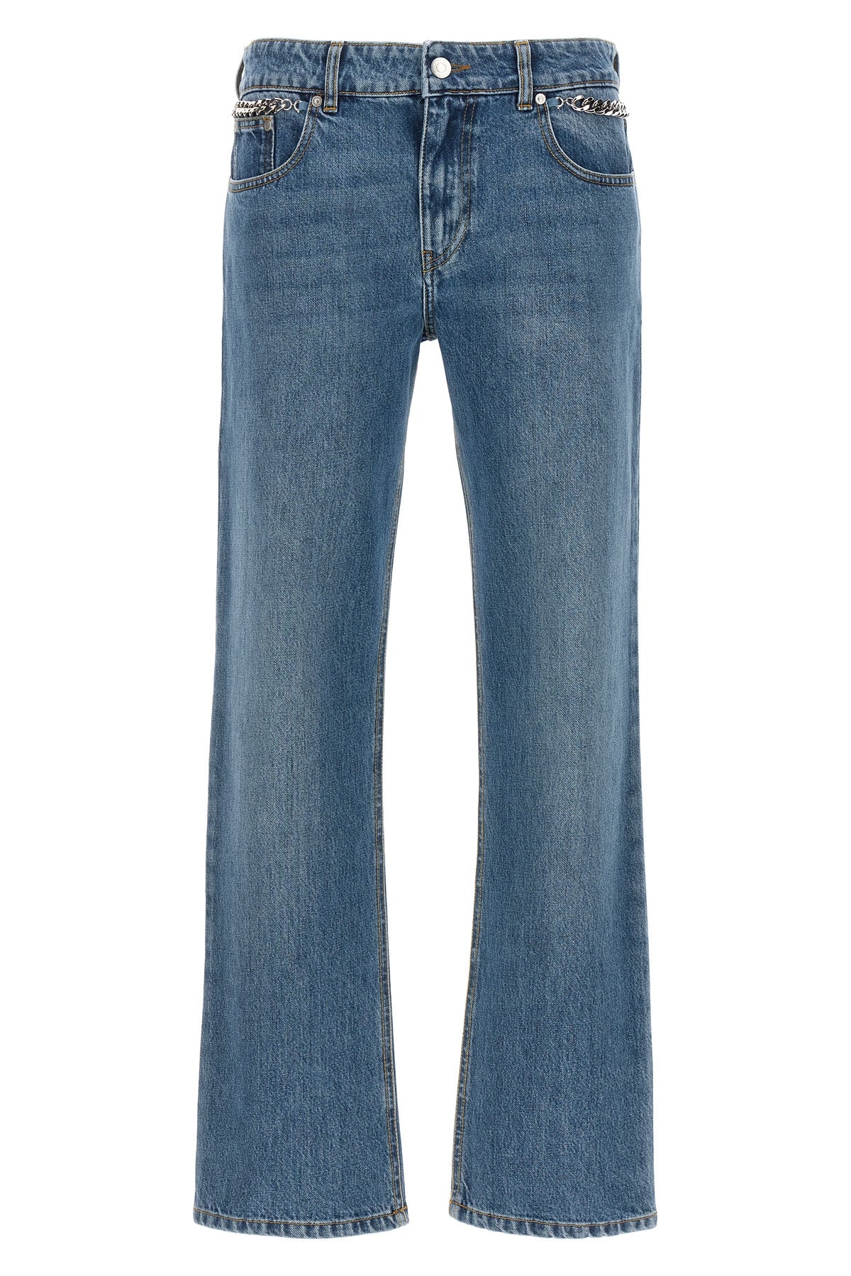 falabella cotton denim jeans