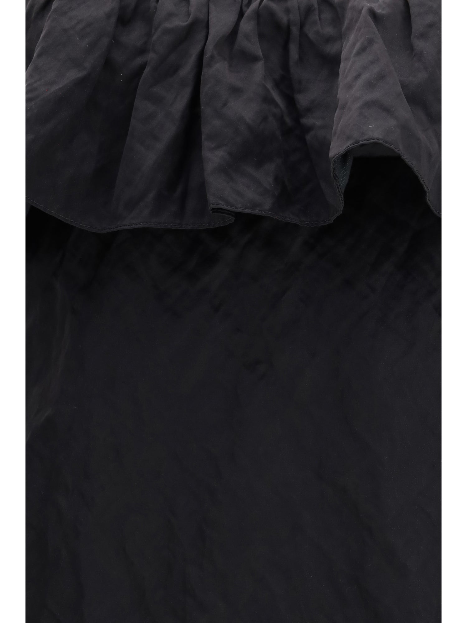 CHLOÉ 38 mini dress in washed technical satin