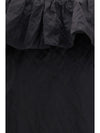 mini dress in washed technical satin