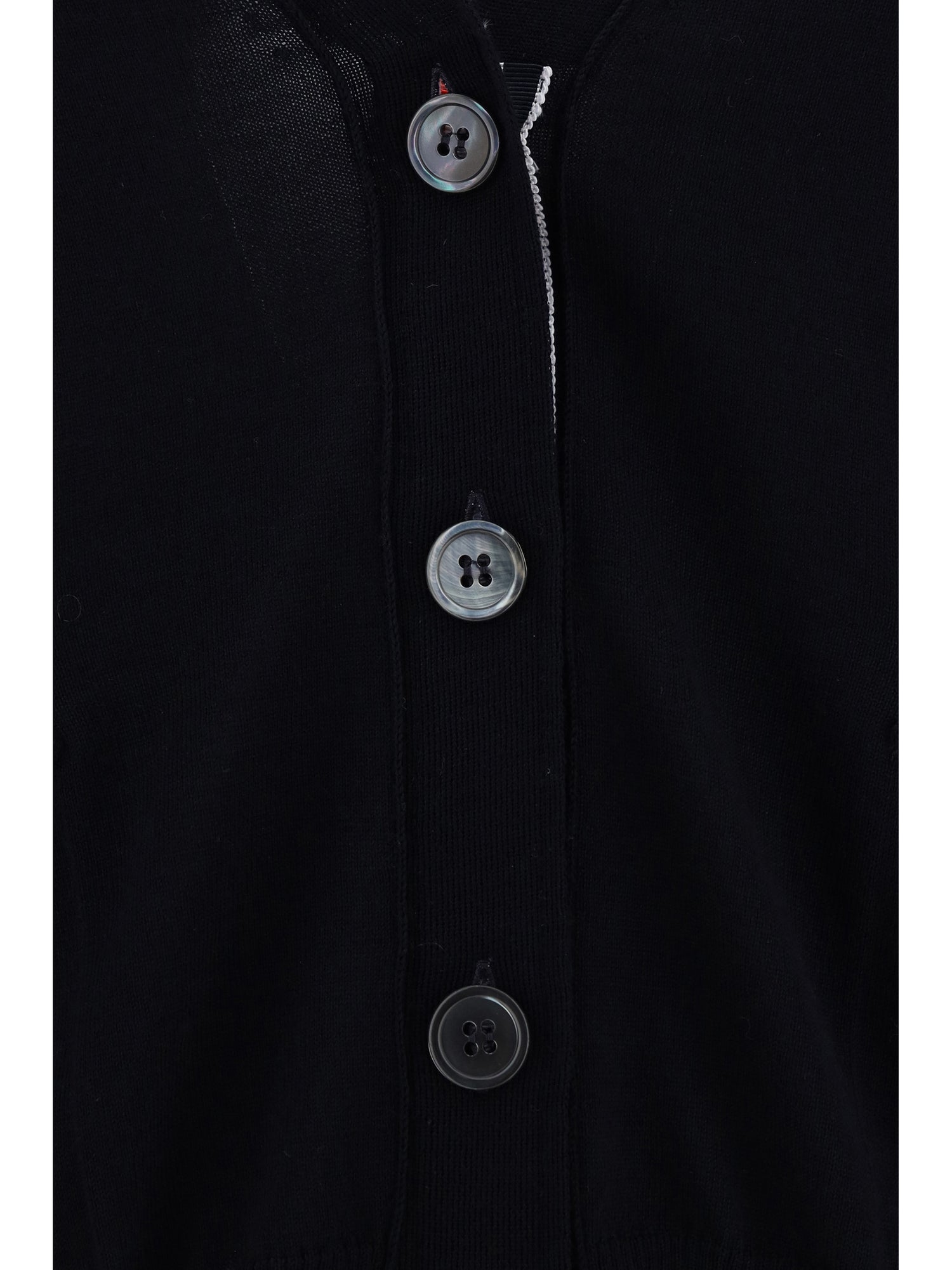 THOM BROWNE 38 merino wool cardigan