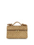 BOTTEGA VENETA OS suede vanity case shoulder bag