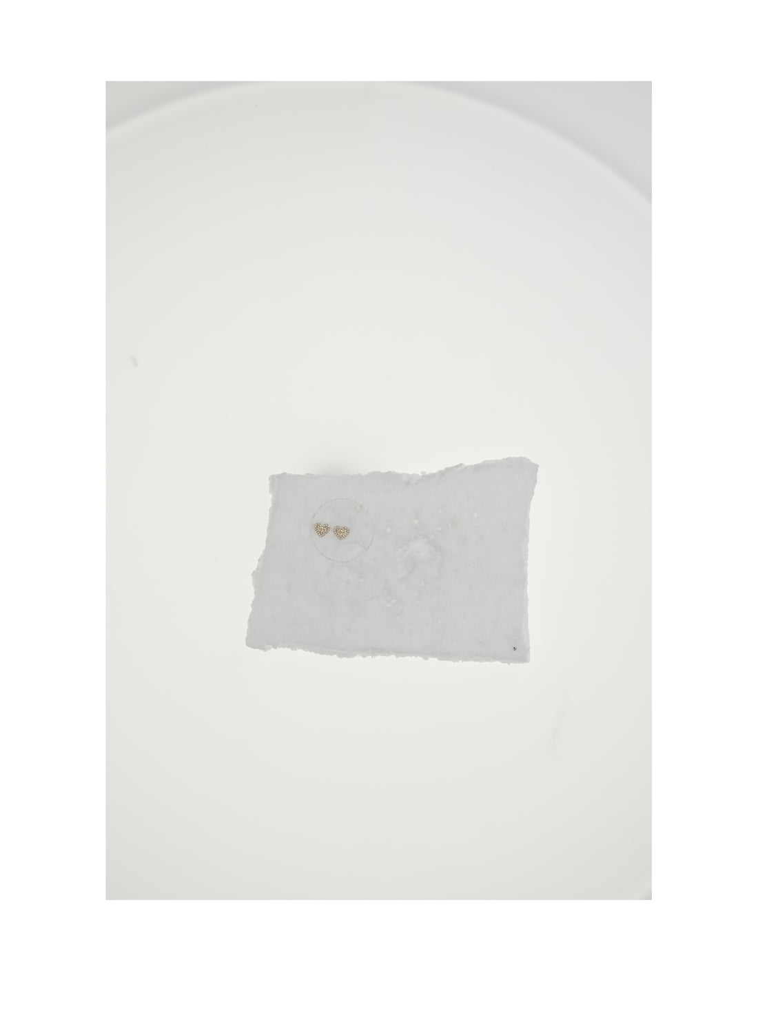 DIOR OS clair d lune stud earrings