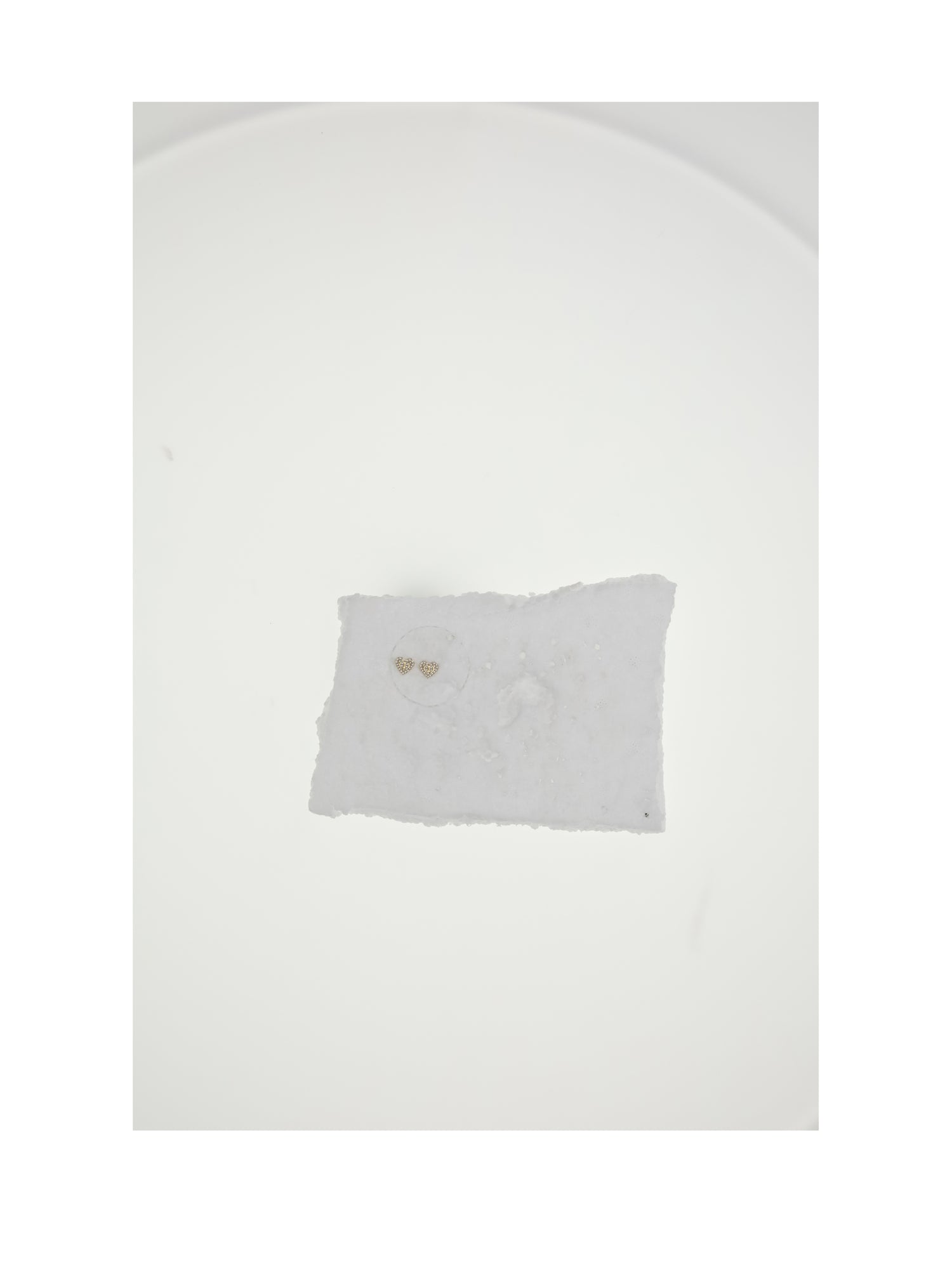 DIOR OS clair d lune stud earrings