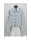 jacket denim oblique chiaro