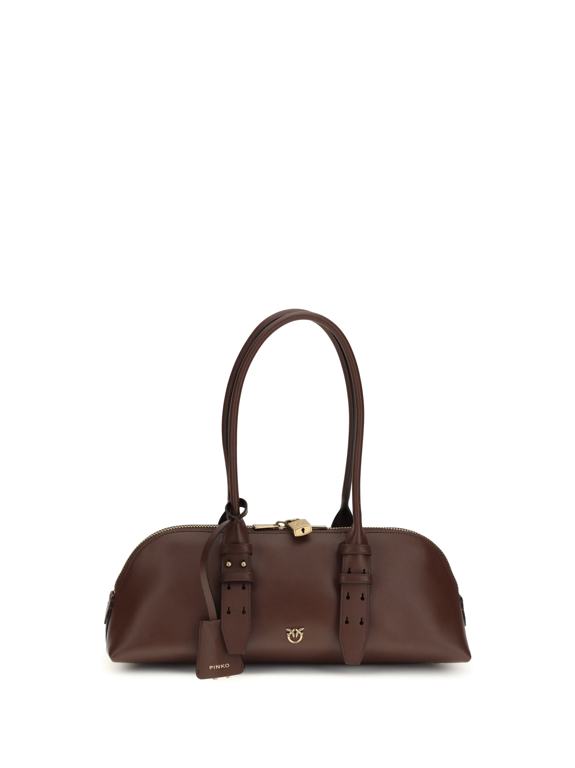 large bowling baguette shoulder bag