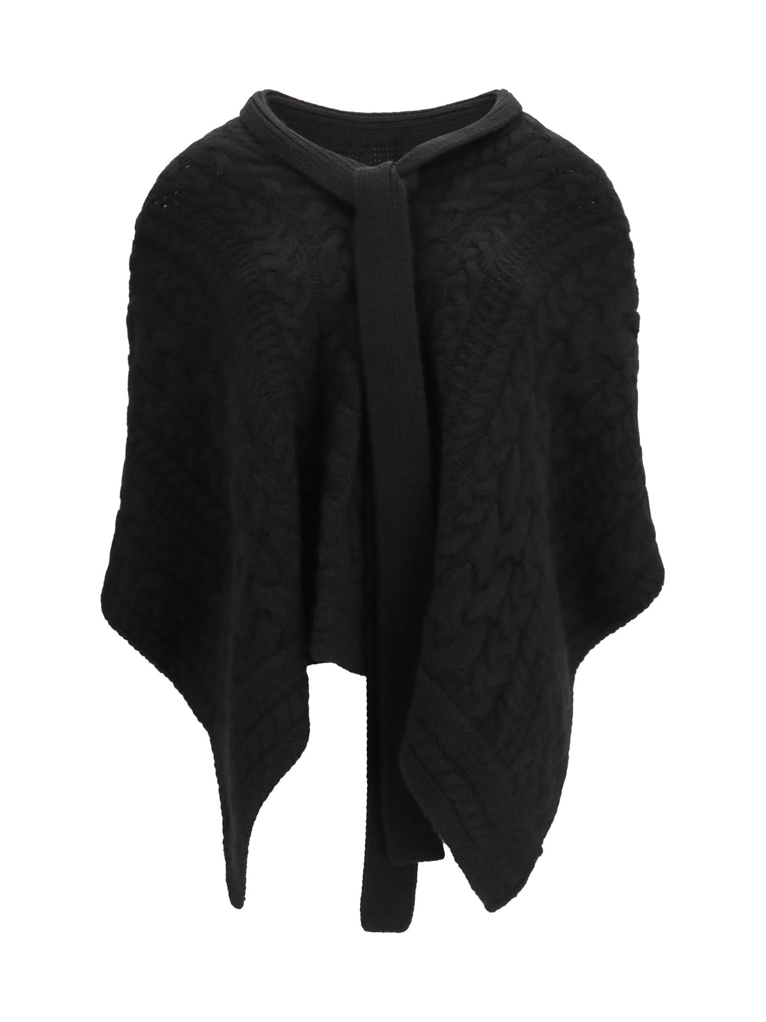 ERMANNO SCERVINO OS cashmere cape