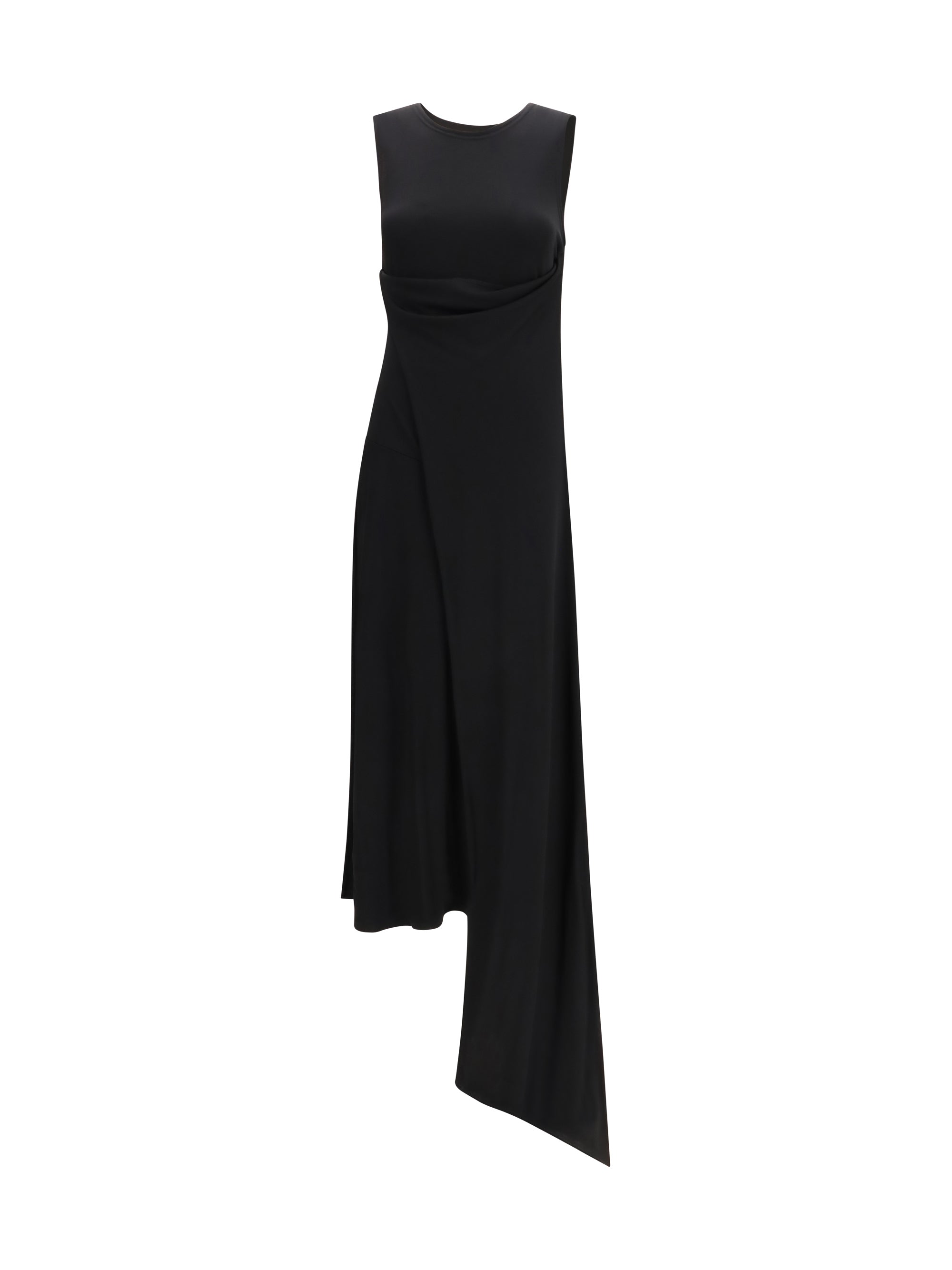 AMI PARIS M long jersey dress