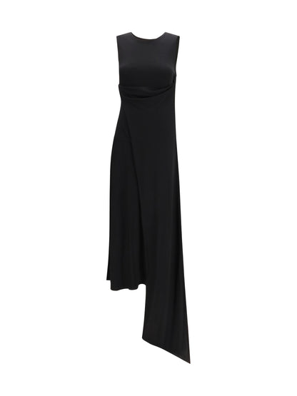 AMI PARIS M long jersey dress