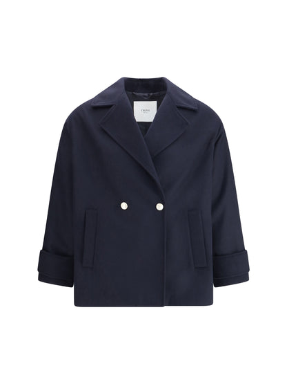 CRUNA 38 midi coat with button closure