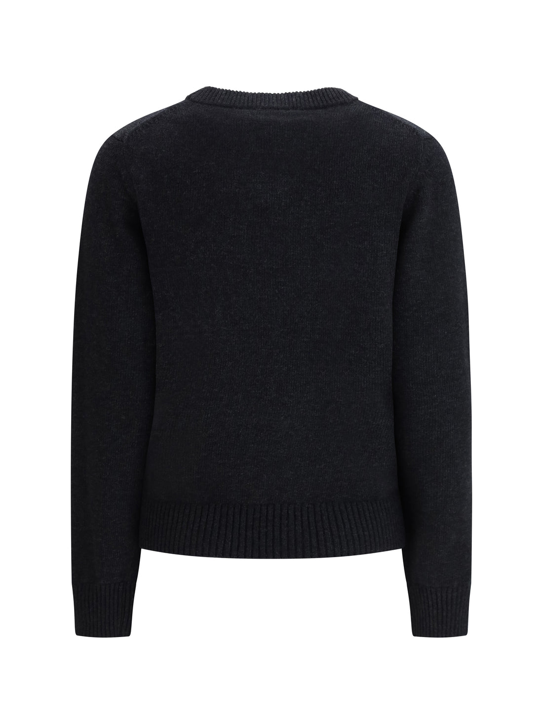 GANNI L raspberry detail sweater