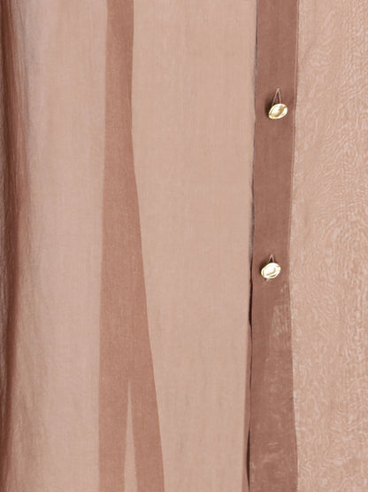 DARKPARK M keanu silk organza shirt