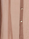 keanu silk organza shirt