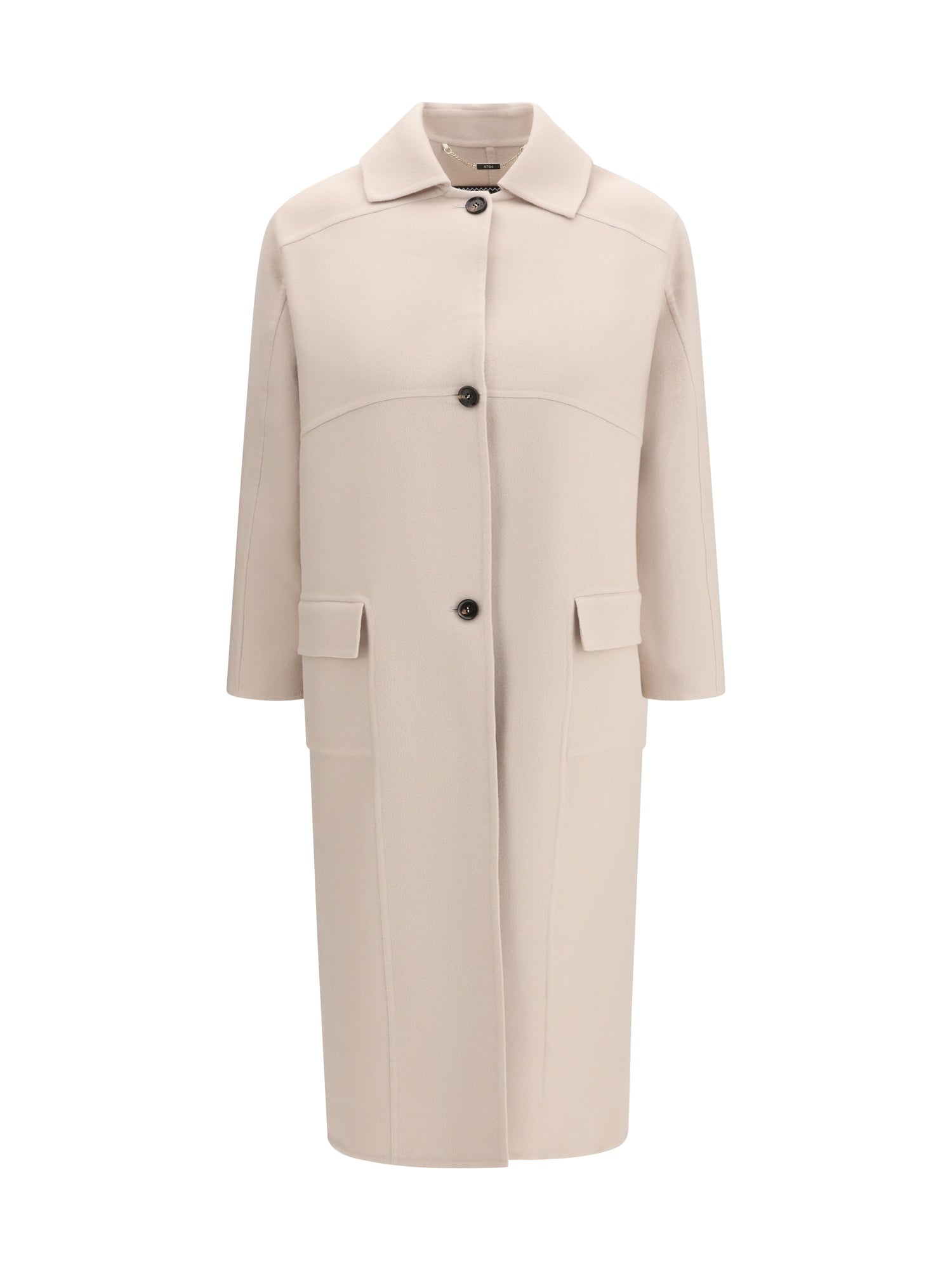 KITON 38 cashmere coat 
