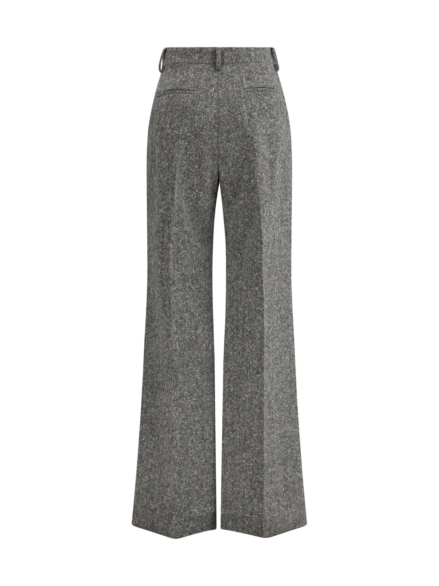 VALENTINO 42 bottonato natté wool trousers