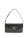 devain leather shoulder bag