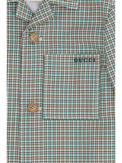 GUCCI 24M checked jacket for boy