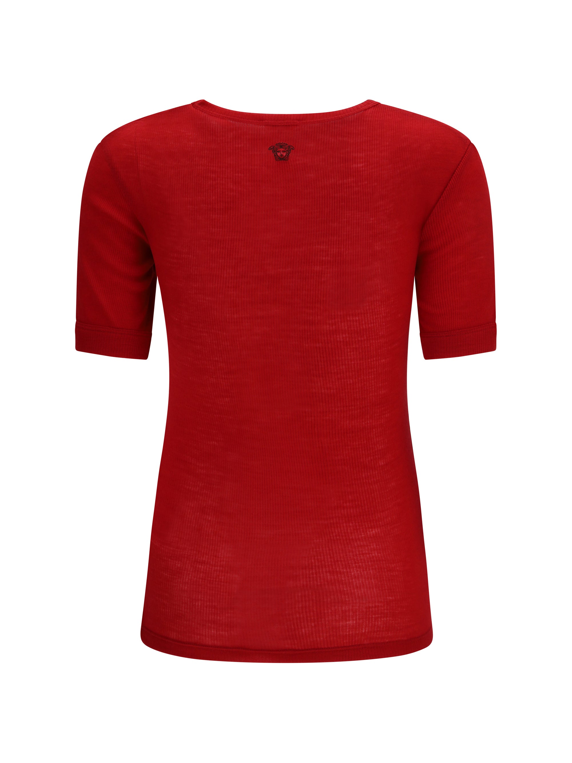 ribbed knit t-shirt