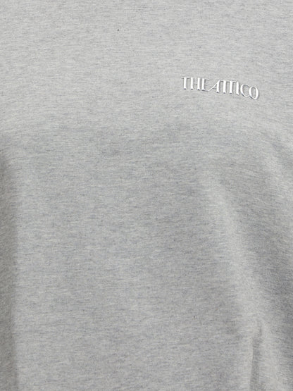 THE ATTICO 40 mini cotton dress