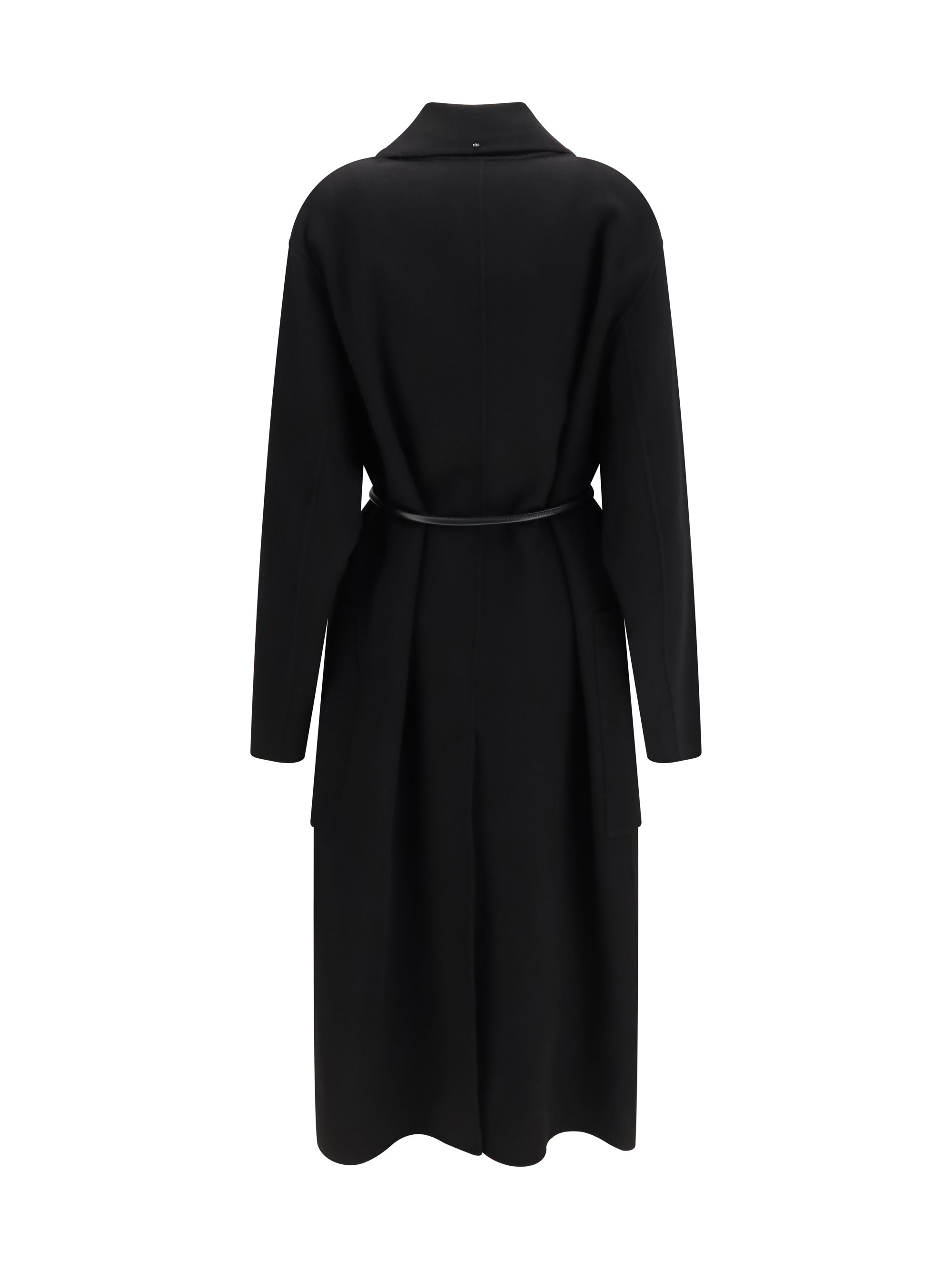 zannata oversized wool double coat