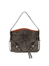 small voyou bucket handbag in glossy leather
