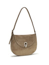 savette round hobo shoulder bag