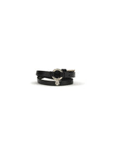 ALEXANDER MCQUEEN OS skull ring double wrap bracelet 