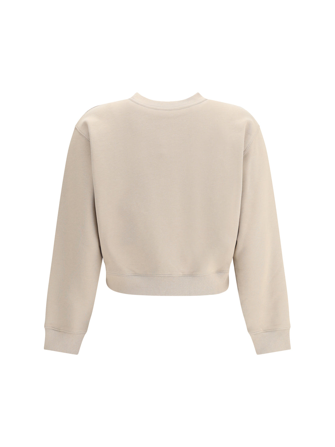 MAISON KITSUNÉ L lady fox crop sweatshirt