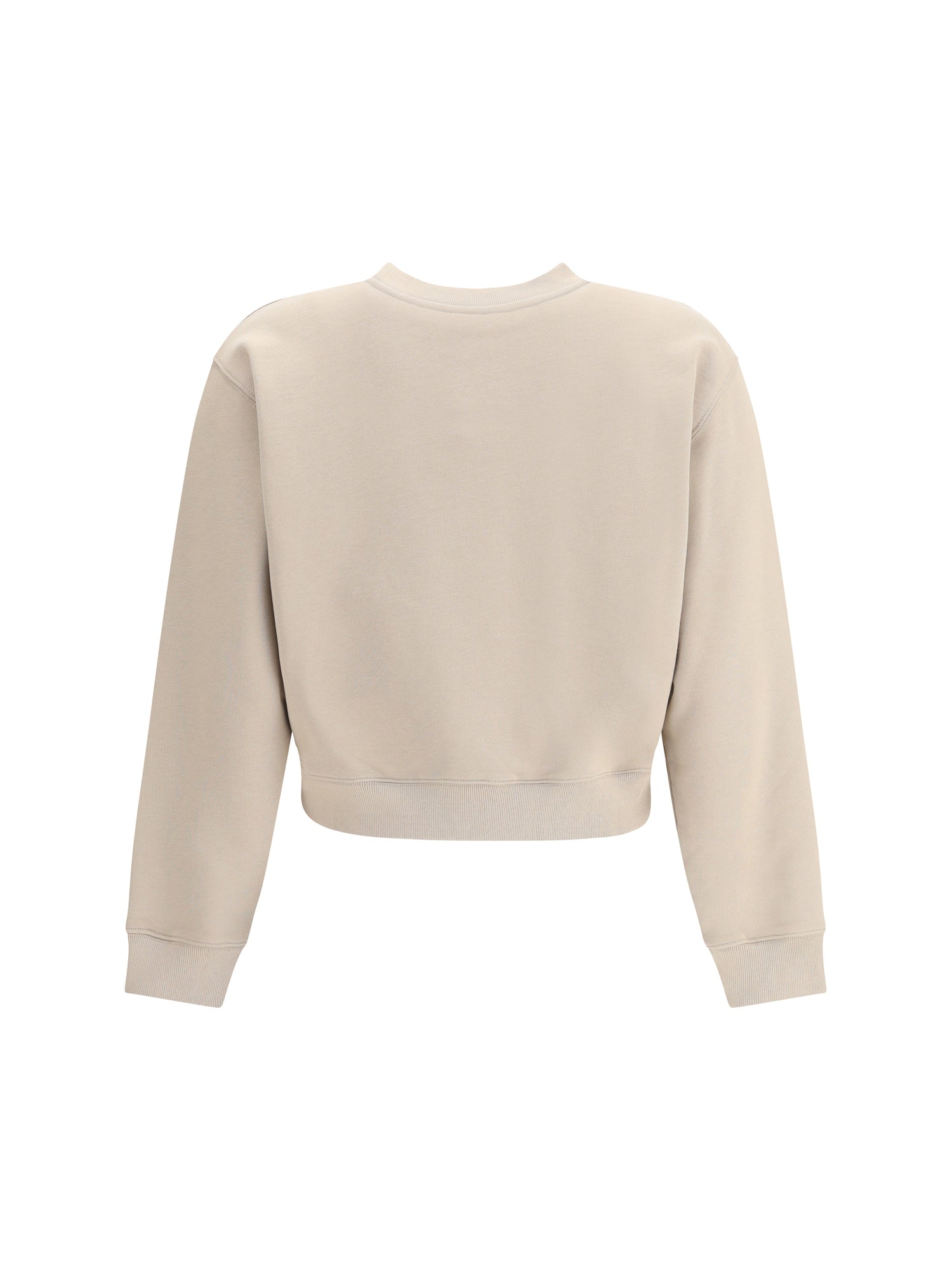 MAISON KITSUNÉ L lady fox crop sweatshirt