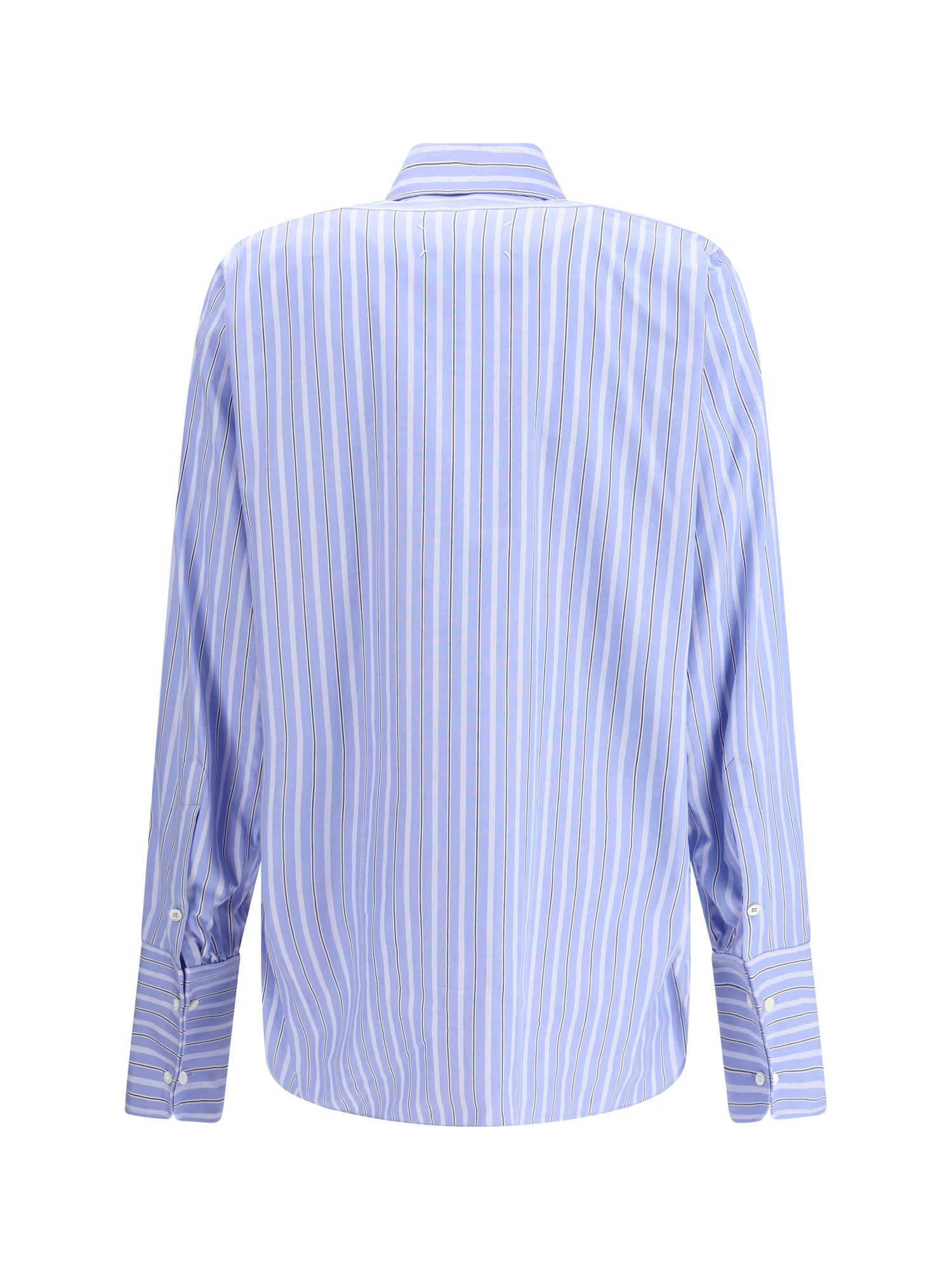 MARGIELA 40 striped cotton shirt