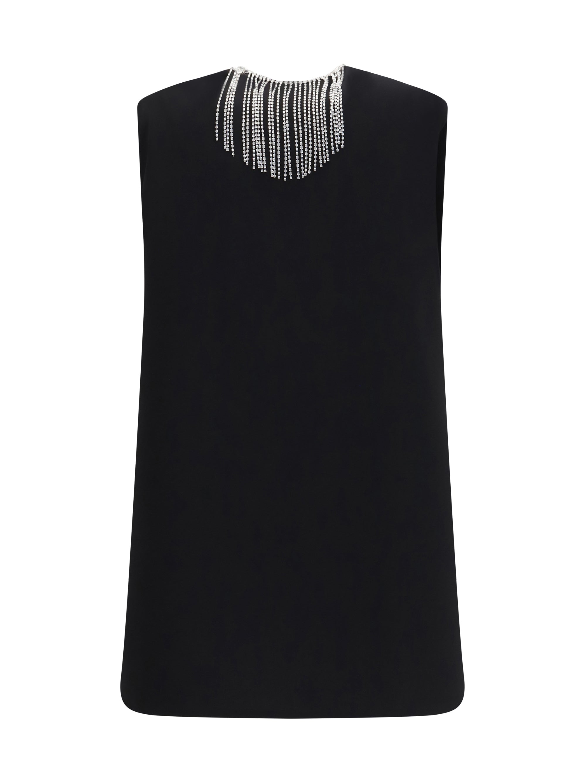 faglia v-neck top with crystals