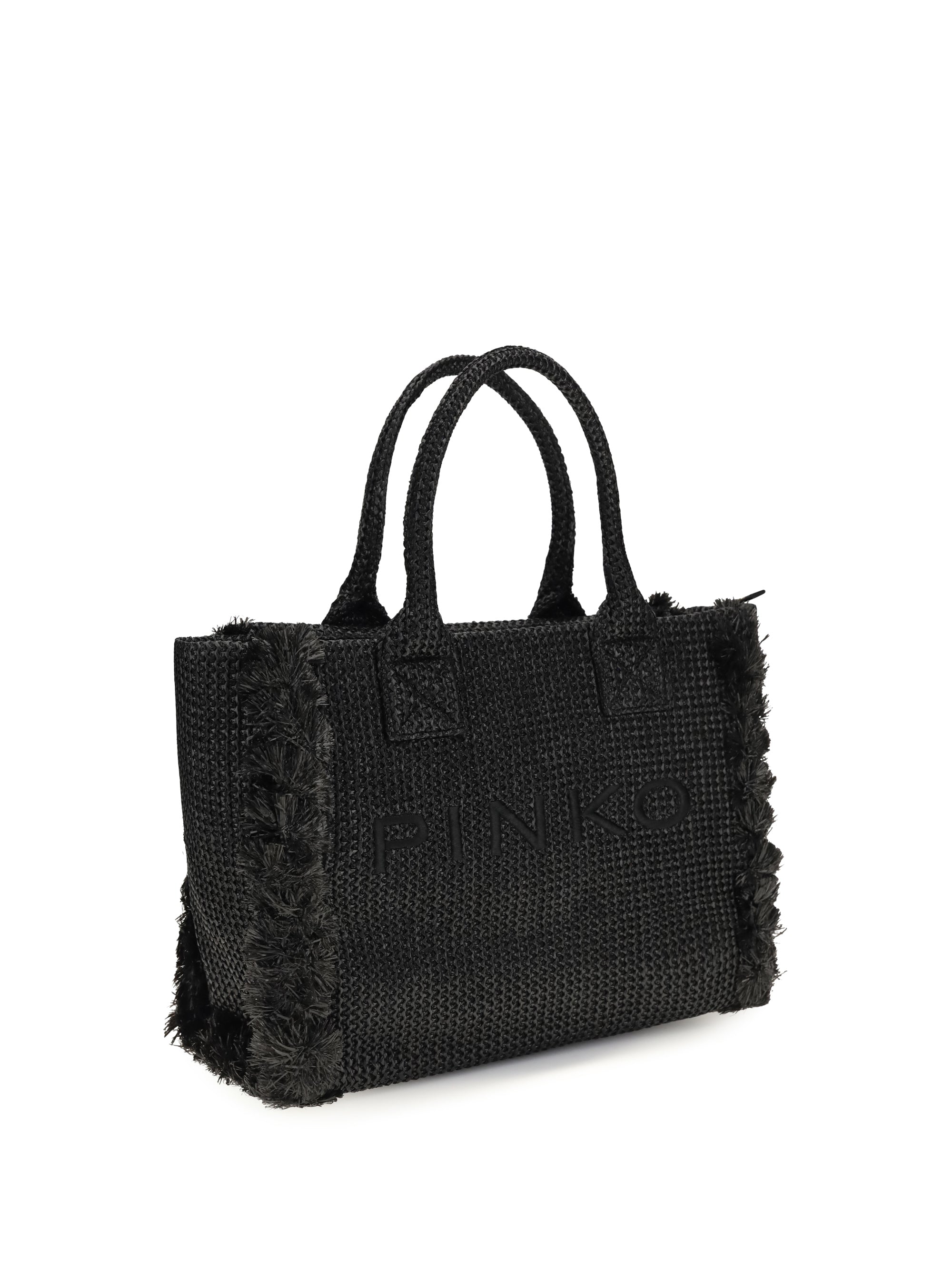 medium beach rafia tote bag