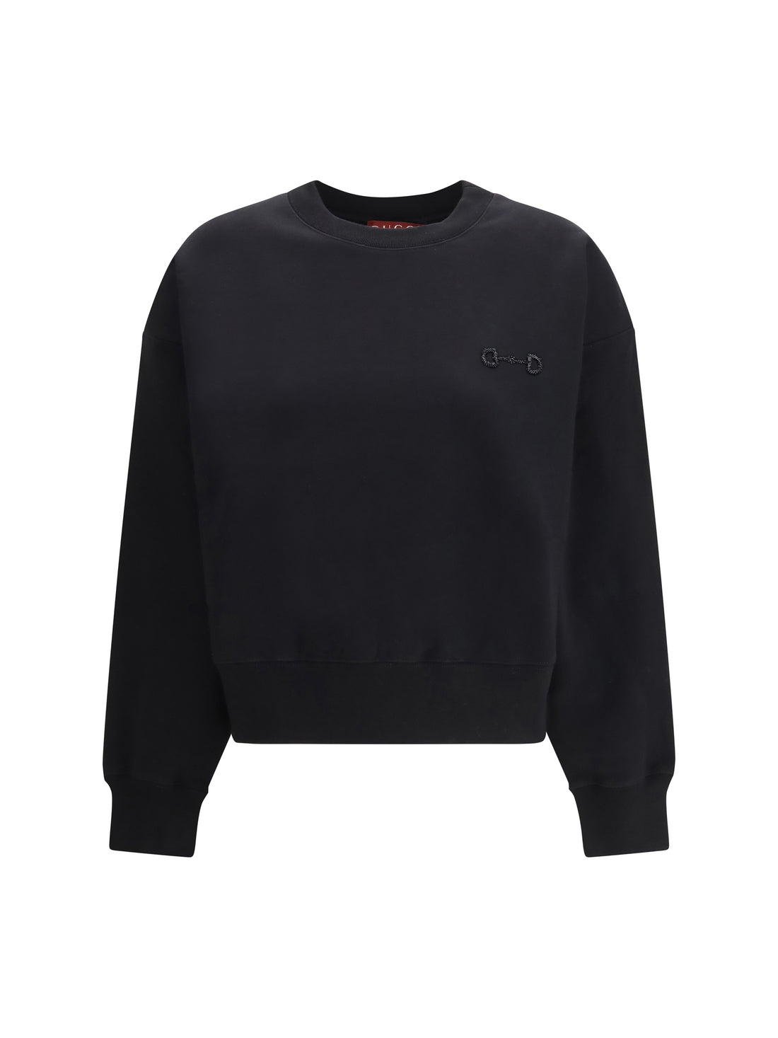 GUCCI M brushed cotton jersey sweatshirt