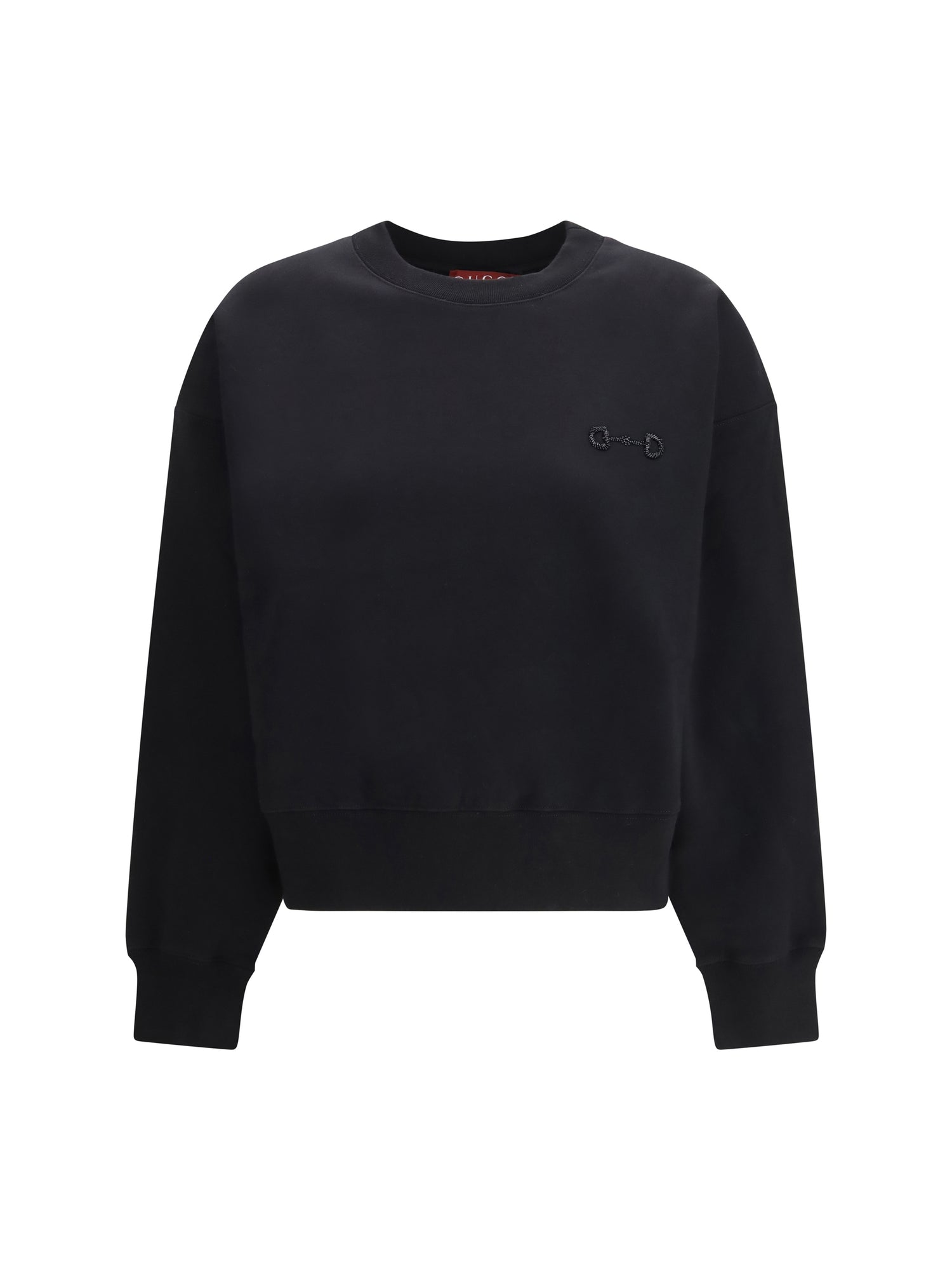 GUCCI M brushed cotton jersey sweatshirt