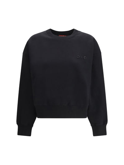 brushed cotton jersey sweatshirt