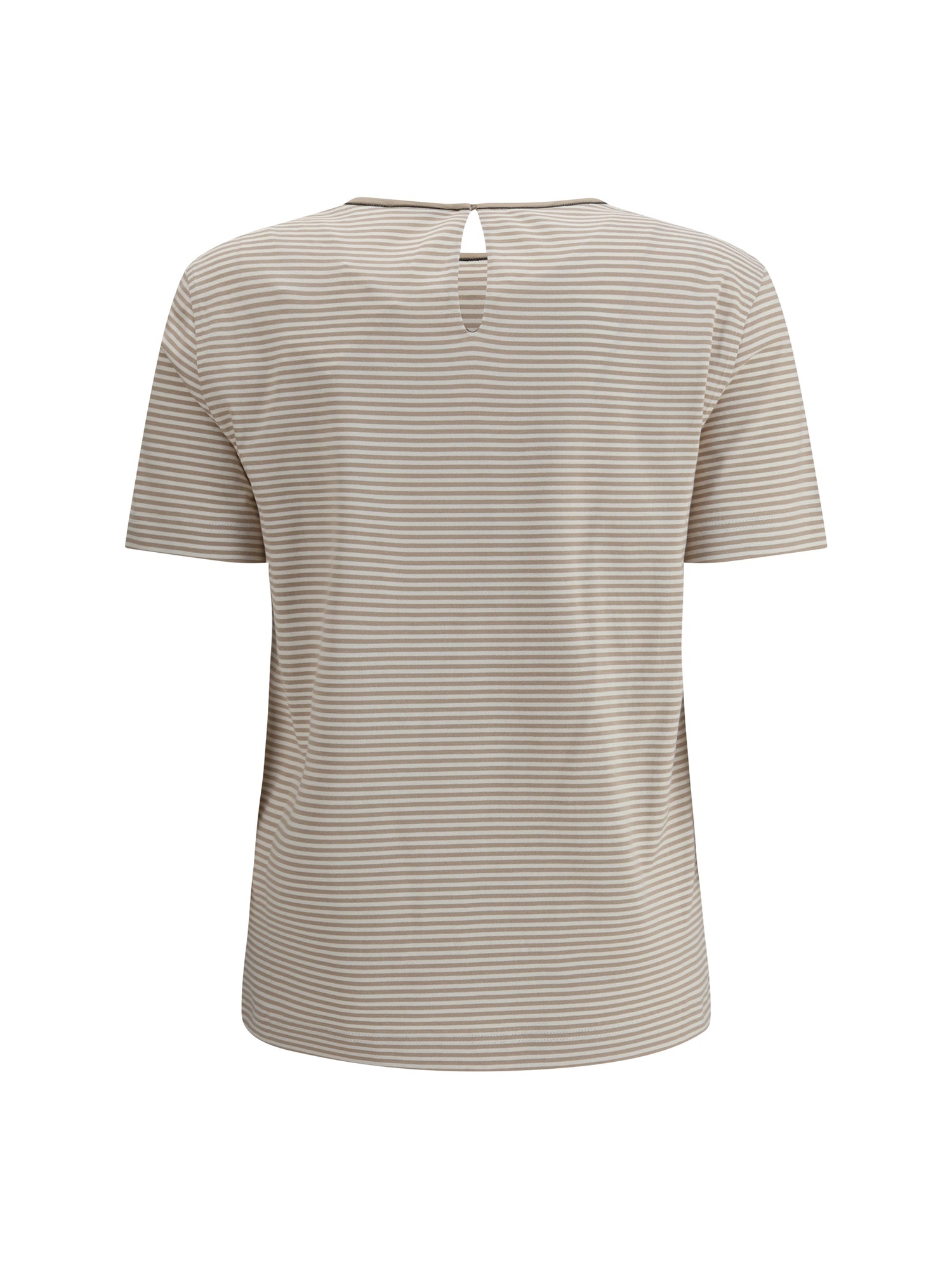BRUNELLO CUCINELLI L striped jersey t-shirt