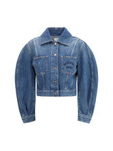 GIVENCHY 36 denim crop jacket