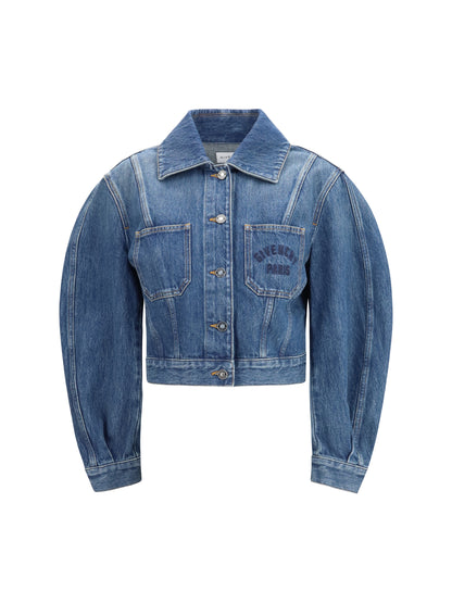 GIVENCHY 36 denim crop jacket