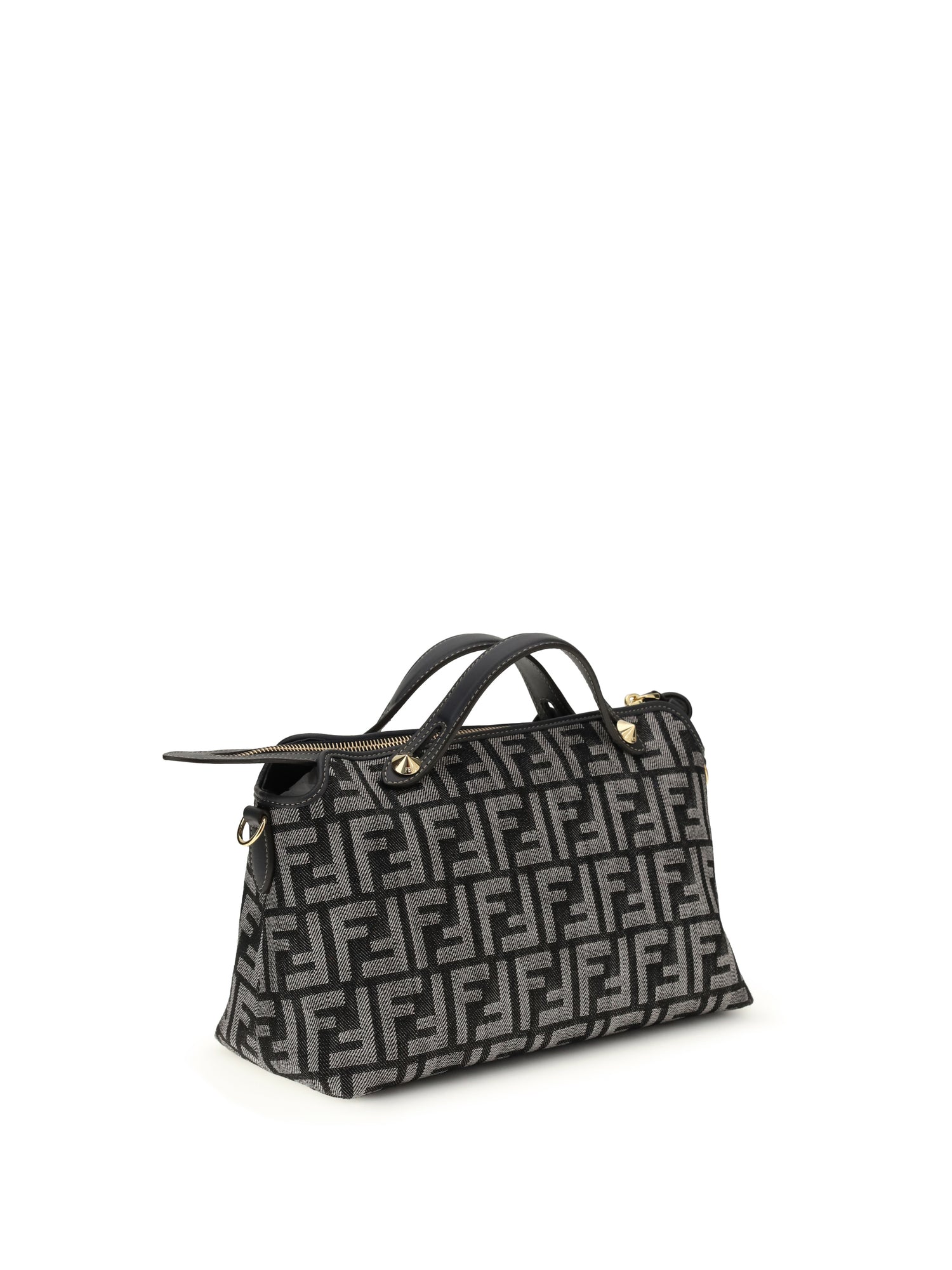 FENDI OS ff denim shoulder bag