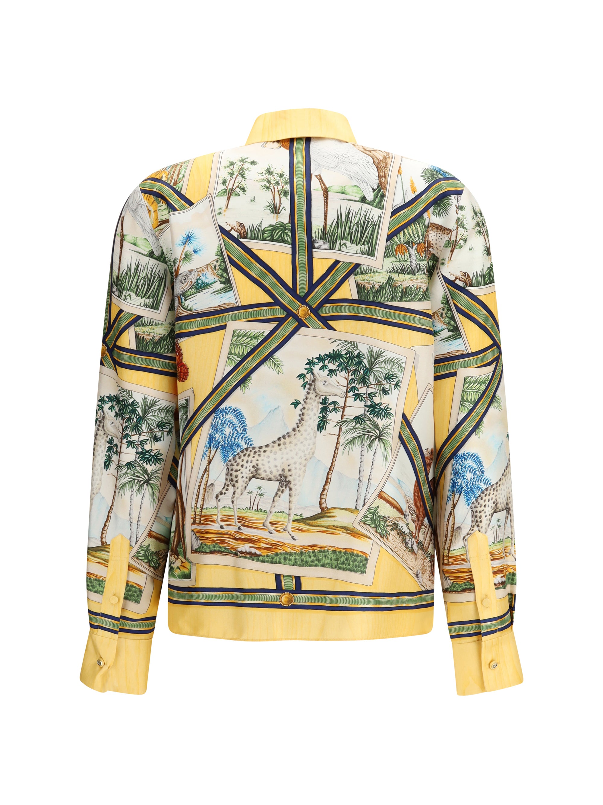 silk twill shirt