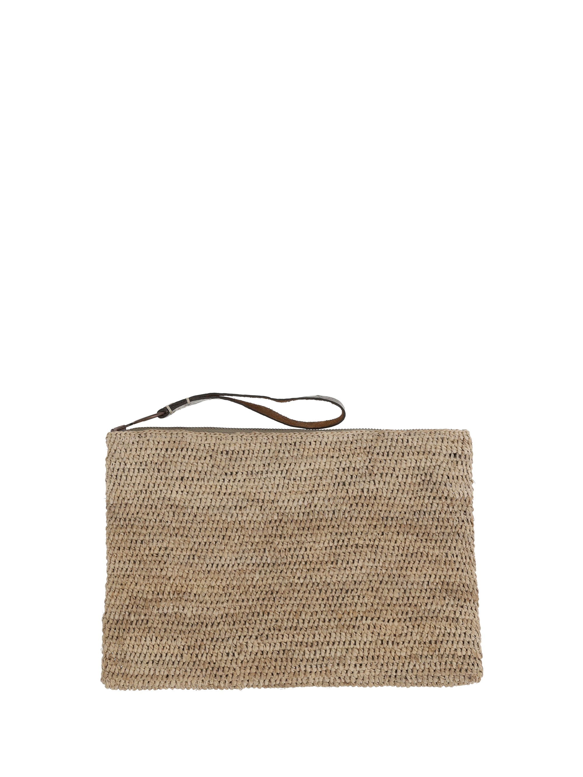 raffia ampy pouch