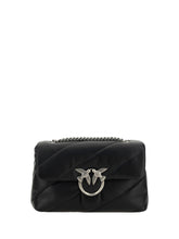 PINKO OS love classic leather shoulder bag