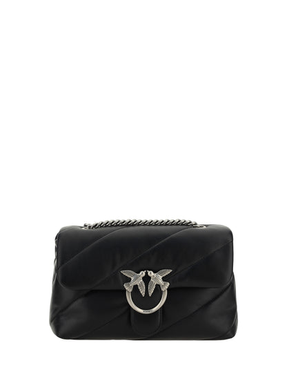 PINKO OS love classic leather shoulder bag