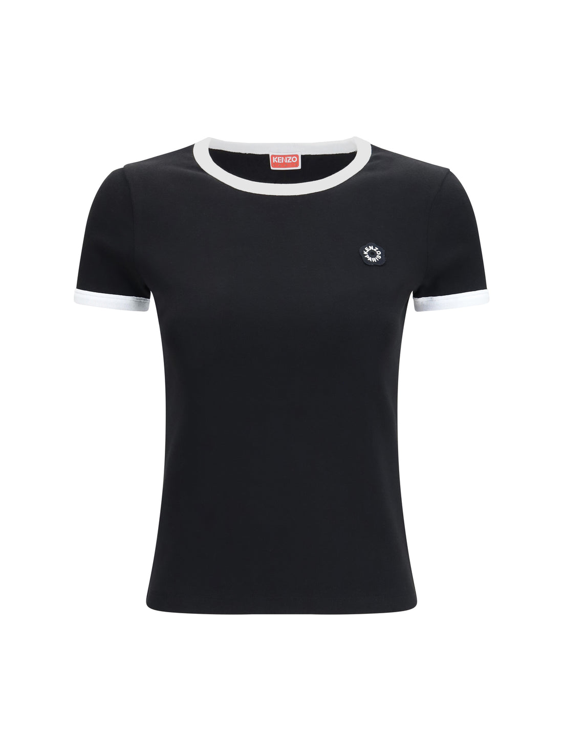 KENZO L boke flower 2.0 embroidered cotton t-shirt