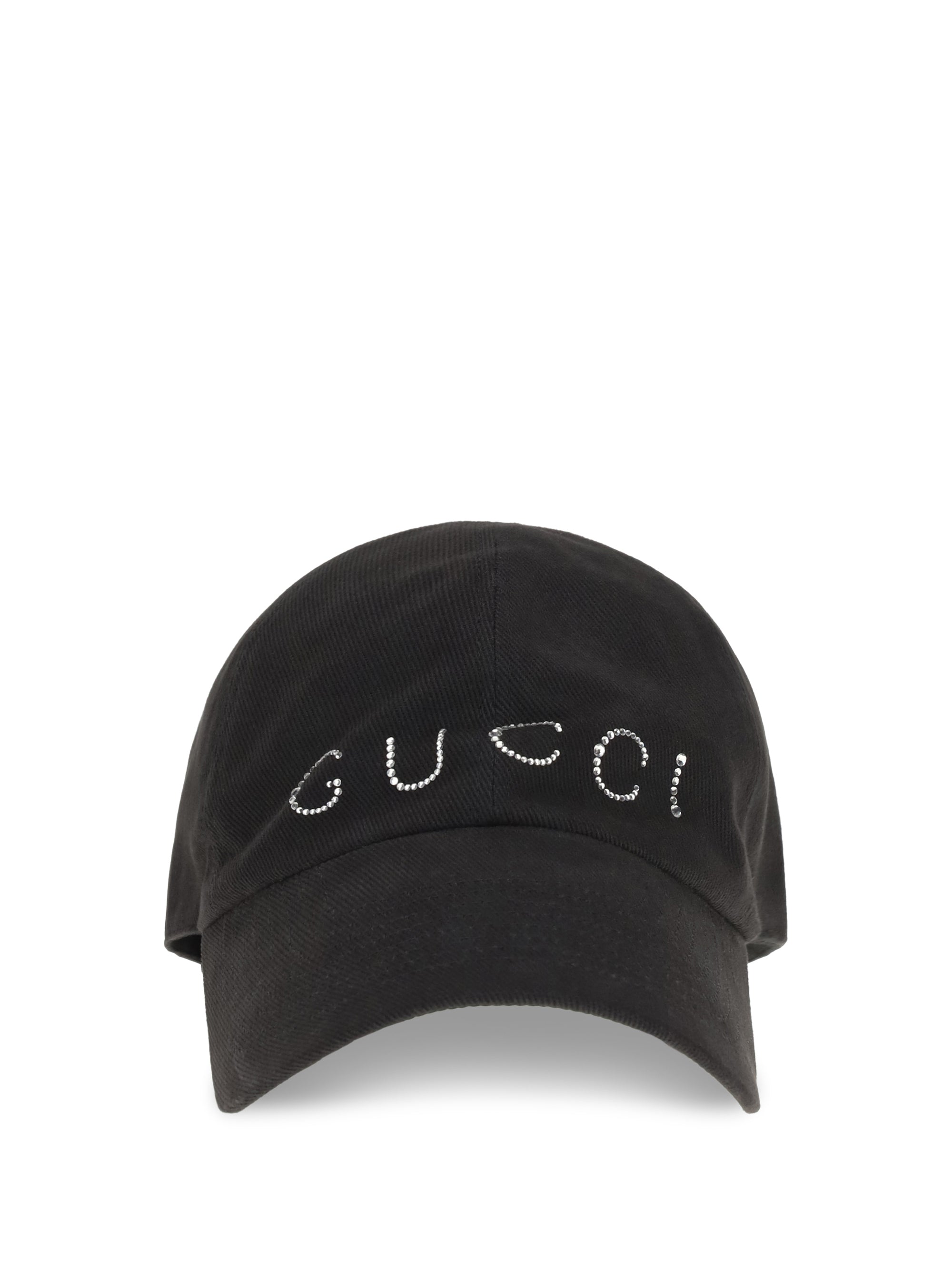 rhinestone logo baseball cap