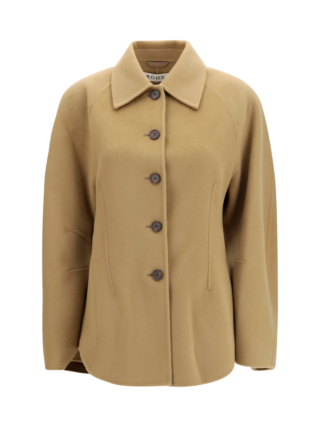 ROHE 36 sculptural oversized-sleeve jacket